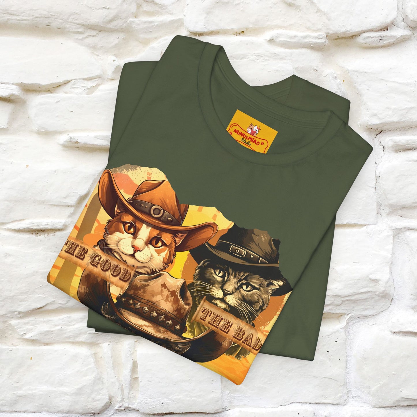 ''The Good, the Bad, and the Meow''| CatT-Shirt | Nunu&Miao Studio