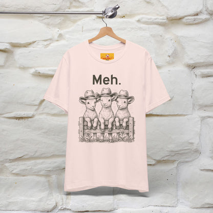 "Meh" Cute T-shirt |Nunu&Miao Studio - Nunu&Miao Studio