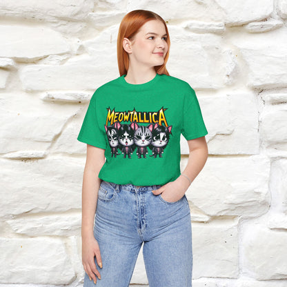 Meowtallica T-Shirt | Rock-Inspired Cat Tee for Men & Women | 100% Cotton*