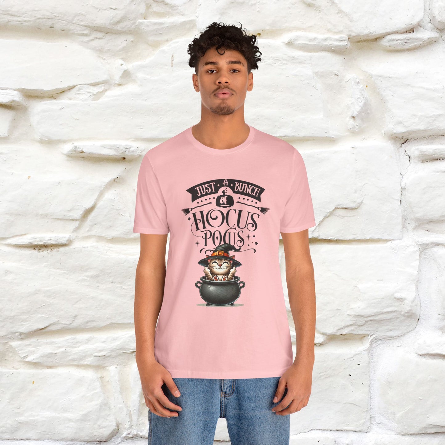 "Just A Bunch Of Hocus Pocus" Cat  T-shirt |Nunu&Miao Studio