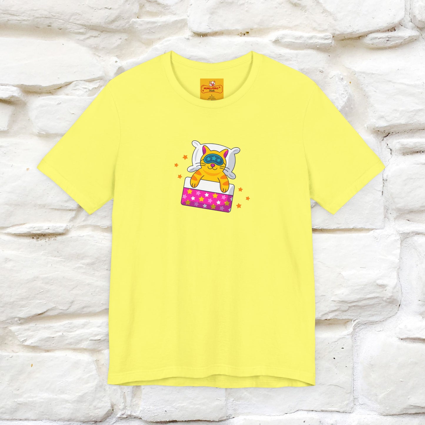 "I Am Sorry I Have Plans With My Bed" |  Cat T-Shirt | Front & Back Design | Nunu&Miao Studio