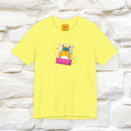 "I Am Sorry I Have Plans With My Bed" |  Cat T-Shirt | Front & Back Design | Nunu&Miao Studio
