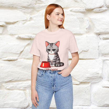 "I See Empty. What Do You See"  | Cat T-Shirt | Nunu&Miao Studio