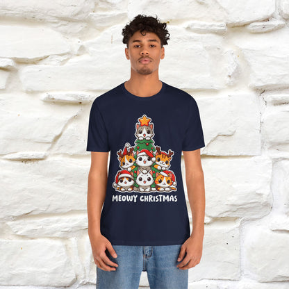 “Meowy Christmas” | Cat T-Shirt | Nunu&Miao Studio