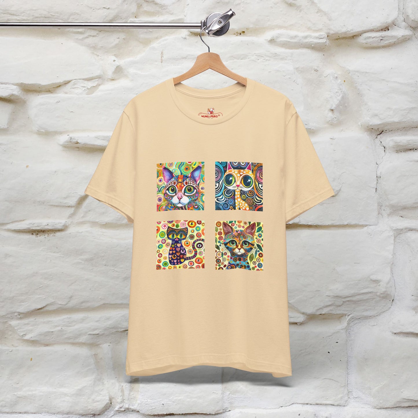 "Mosaic" Cat T-shirt for Men & Women | 100% Cotton* 🐾