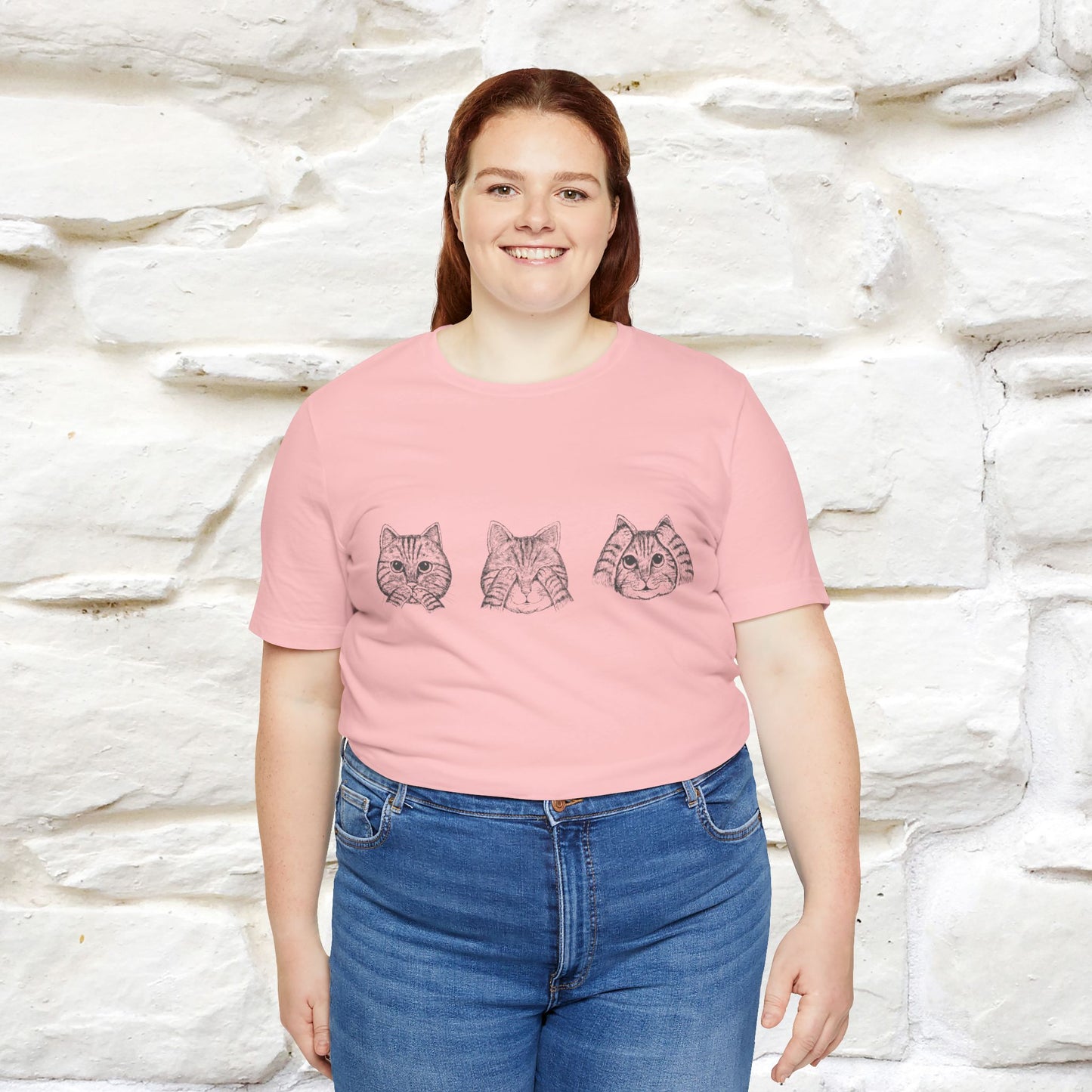 "Cute Cats" Funny Cat T-Shirt for Men & Women | 100% Cotton* - Nunu&Miao Studio