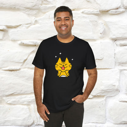 ""It's A Good Day" Cat T-Shirt| Front & Back Design | Nunu&Miao Studio