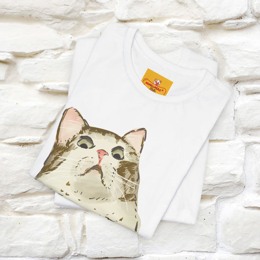 ''I Don't Do Mornings''  Cat T-shirt | Cat T-Shirt | Nunu&Miao Studio - Nunu&Miao Studio
