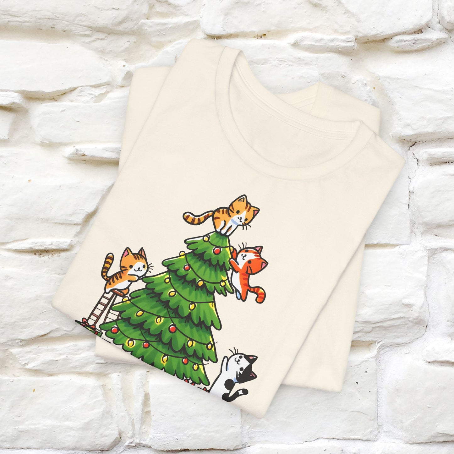 Merry Catmas | Cattitude Christmas Shirt for Men & Women | 100% Cotton*