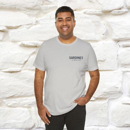 "Sardines In Olive Oil" Cute T-shirt | Front & Back Design|Nunu&Miao Studio