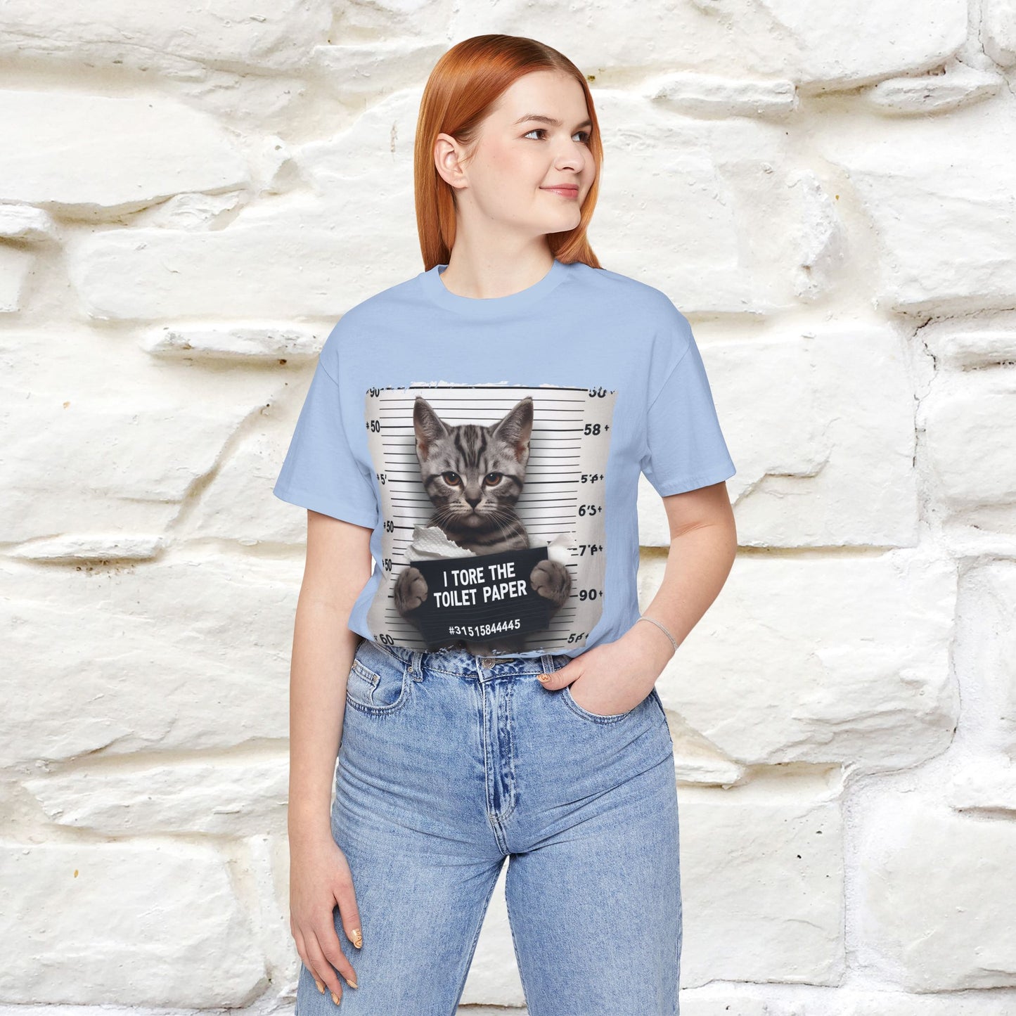 ''I Tore The Toilet Paper'' | Funny Cat T-Shirt | Nunu&Miao Studio