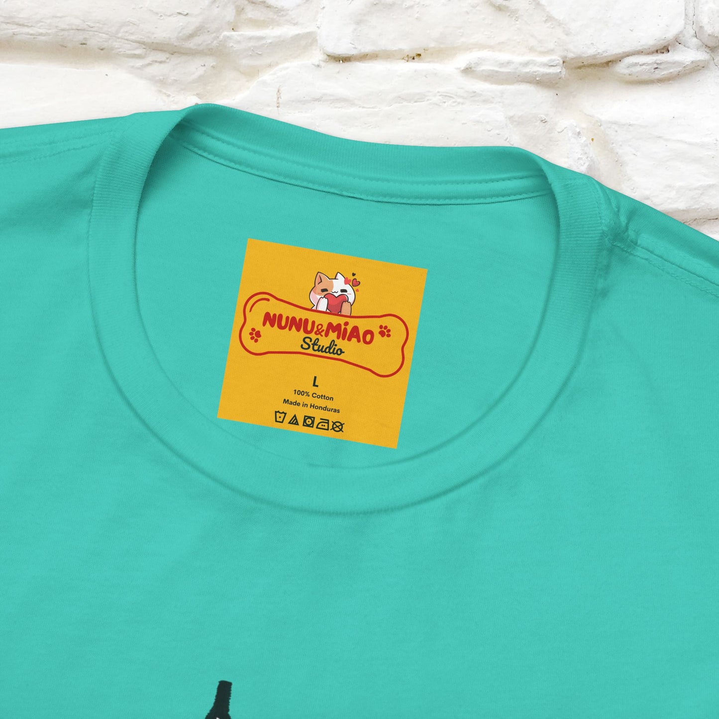 ""It's A Good Day" Cat T-Shirt| Front & Back Design | Nunu&Miao Studio