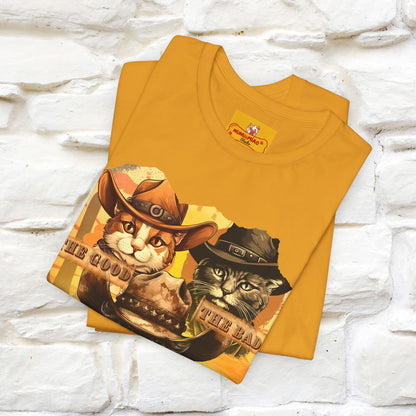 ''The Good, the Bad, and the Meow''| CatT-Shirt | Nunu&Miao Studio