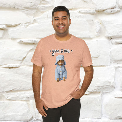 ''You And Me'  Cat T-shirt for Men and Women  100% Cotton*