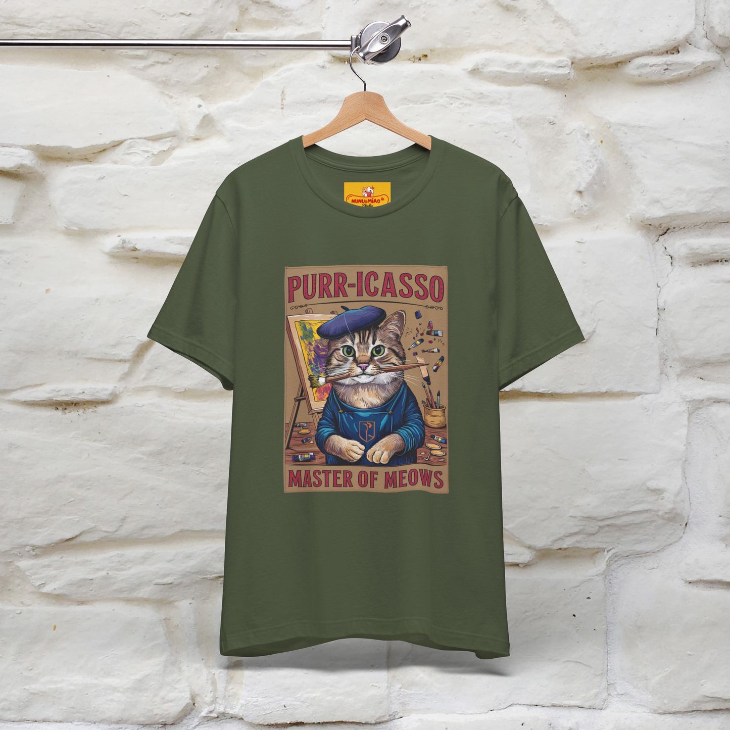 ''Purr-Icasso Masters Of Meows'' | CatT-Shirt | Nunu&Miao Studio