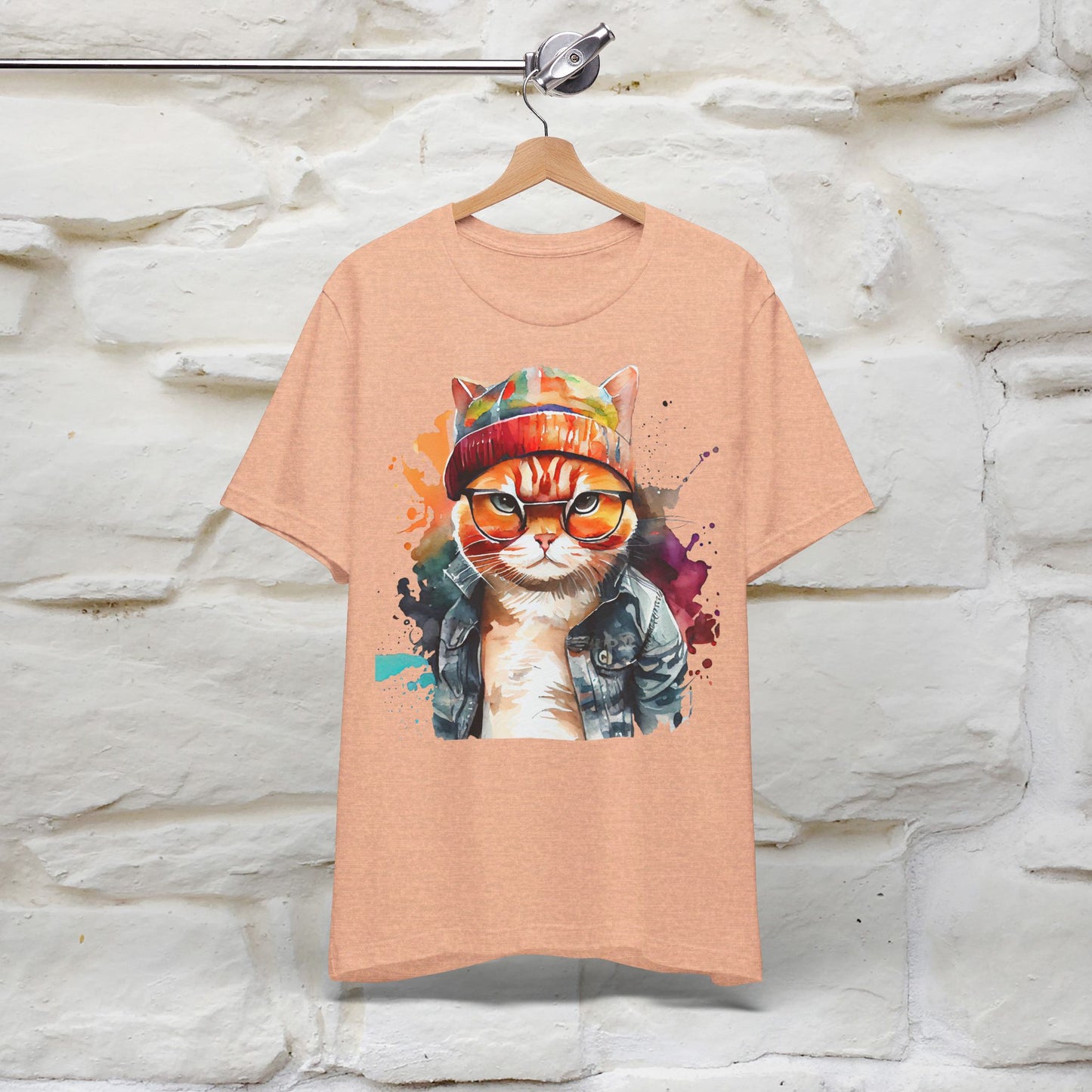 ''Don't Mess with Me Cat'' T-shirt for Man 100% Cotton. - Nunu&Miao Studio