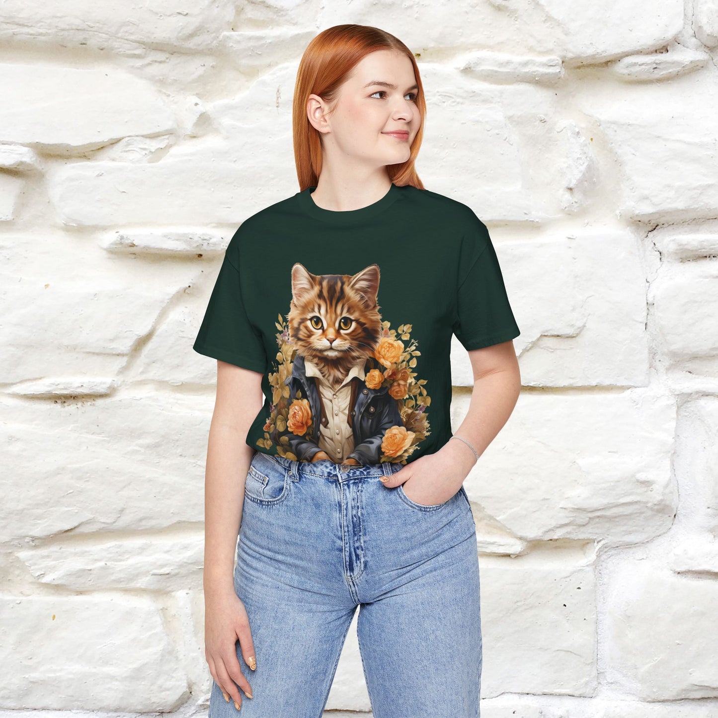 "Garden Guardian" Cat T-Shirt for Men & Women | 100% Cotton* 🌱🐾