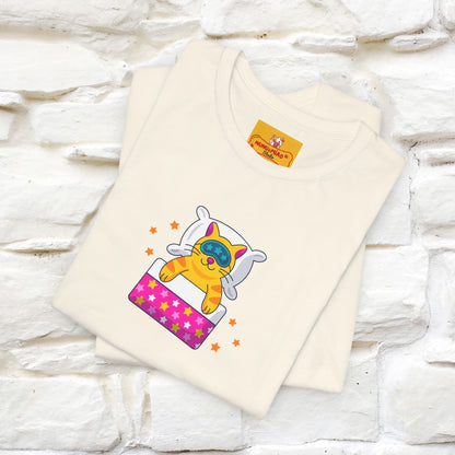 "I Am Sorry I Have Plans With My Bed" |  Cat T-Shirt | Front & Back Design | Nunu&Miao Studio