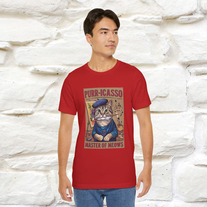 ''Purr-Icasso Masters Of Meows'' | CatT-Shirt | Nunu&Miao Studio