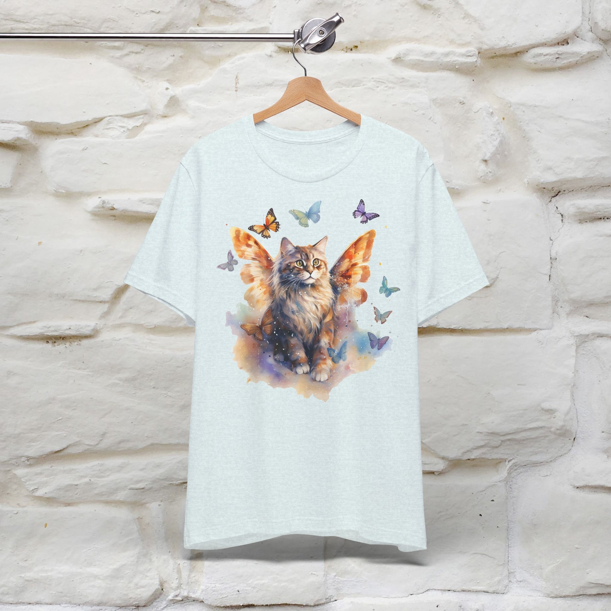 "Meow-velous Butterflies" T-shirt for Women | 100% Cotton* - Nunu&Miao Studio