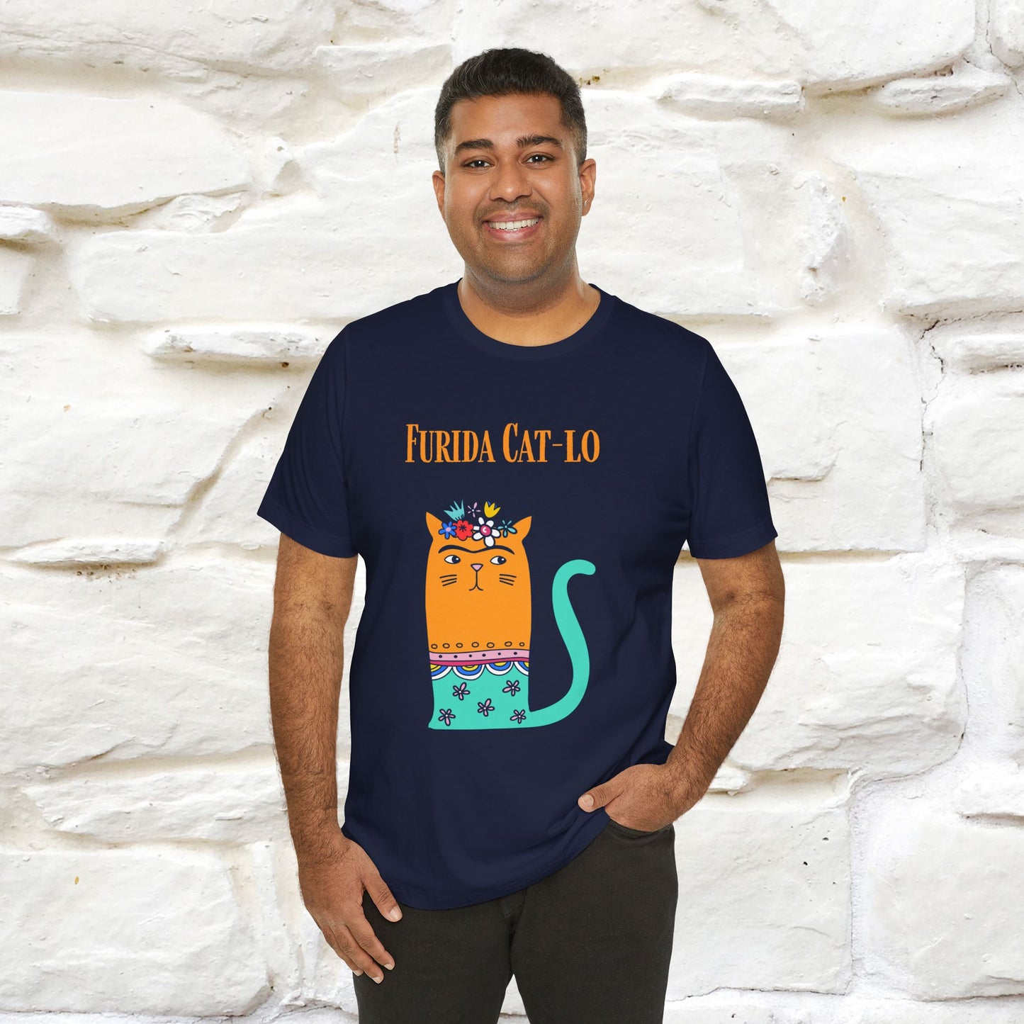 "Furida Cat-Lo'' Cat T-Shirt for Men & Women | 100% Cotton*🐾