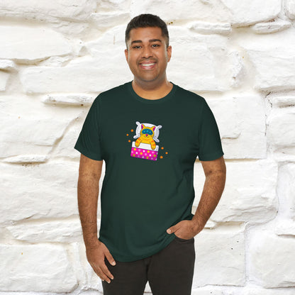 "I Am Sorry I Have Plans With My Bed" |  Cat T-Shirt | Front & Back Design | Nunu&Miao Studio