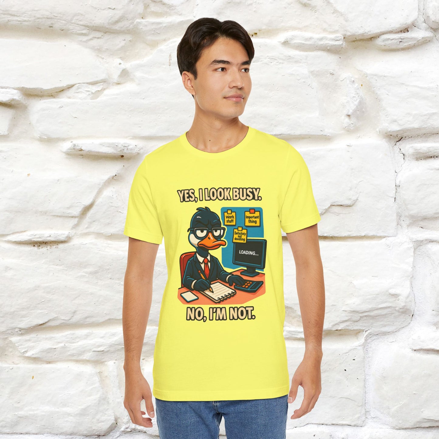 ''Yes, I Look Busy. No I'm Not.''|  Sarcastic Cat T-Shirt | Nunu&Miao Studio