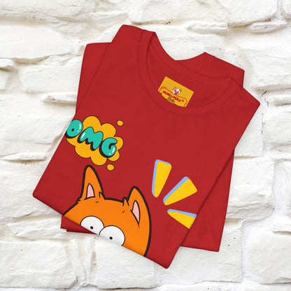 ''Oh My God'' Cat T-Shirt | Nunu&Miao Studio - Nunu&Miao Studio