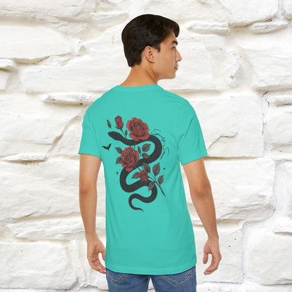 "The Rose and The Snake " Halloween T-shirt |Nunu&Miao Studio