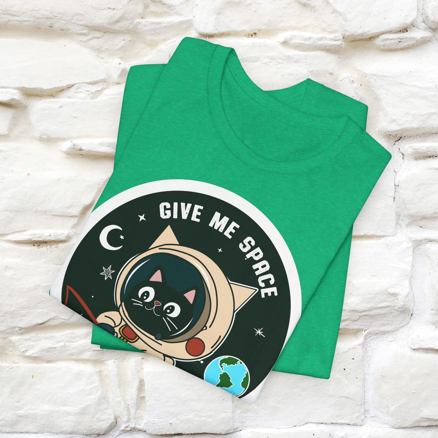 Give Me Space Cat T-Shirt for Men & Women | 100% Cotton* Funny  Tee