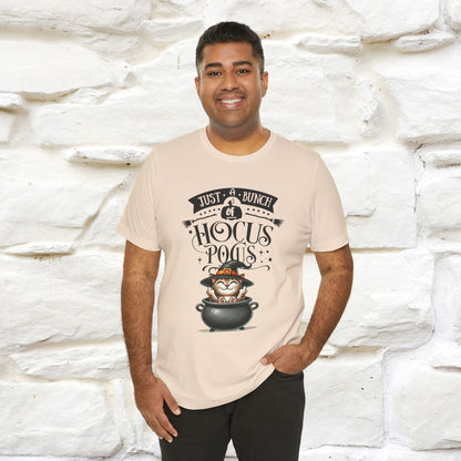 "Just A Bunch Of Hocus Pocus" Cat  T-shirt |Nunu&Miao Studio - Nunu&Miao Studio