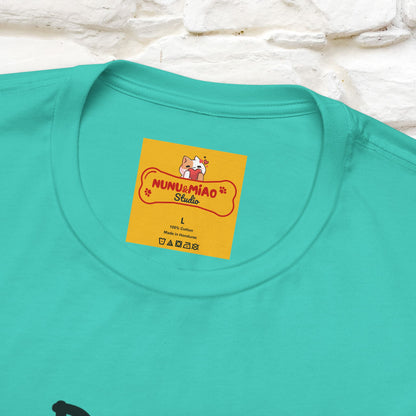 " Dogs Make Me Happy ..."  T-shirt |Nunu&Miao Studio