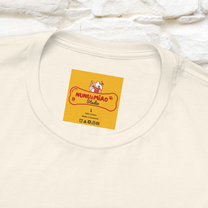 ''Air Fire Cat'' | Cat T-Shirt Front and Back Design | Nunu&Miao Studio