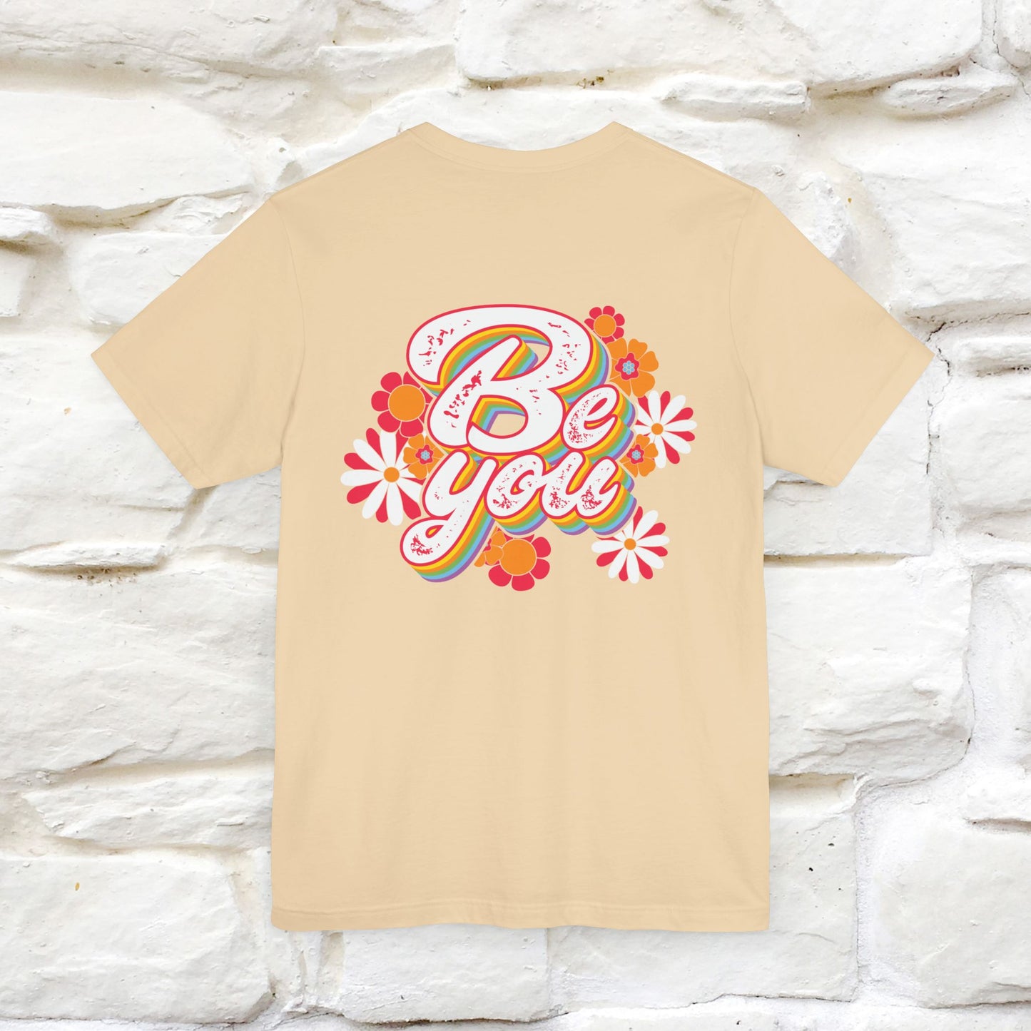 "Be You" Cat T-Shirt for Men & Women | Front & Back Design | 100% Cotton* 🐾