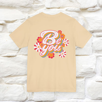 "Be You" Cat T-Shirt for Men & Women | Front & Back Design | 100% Cotton* 🐾