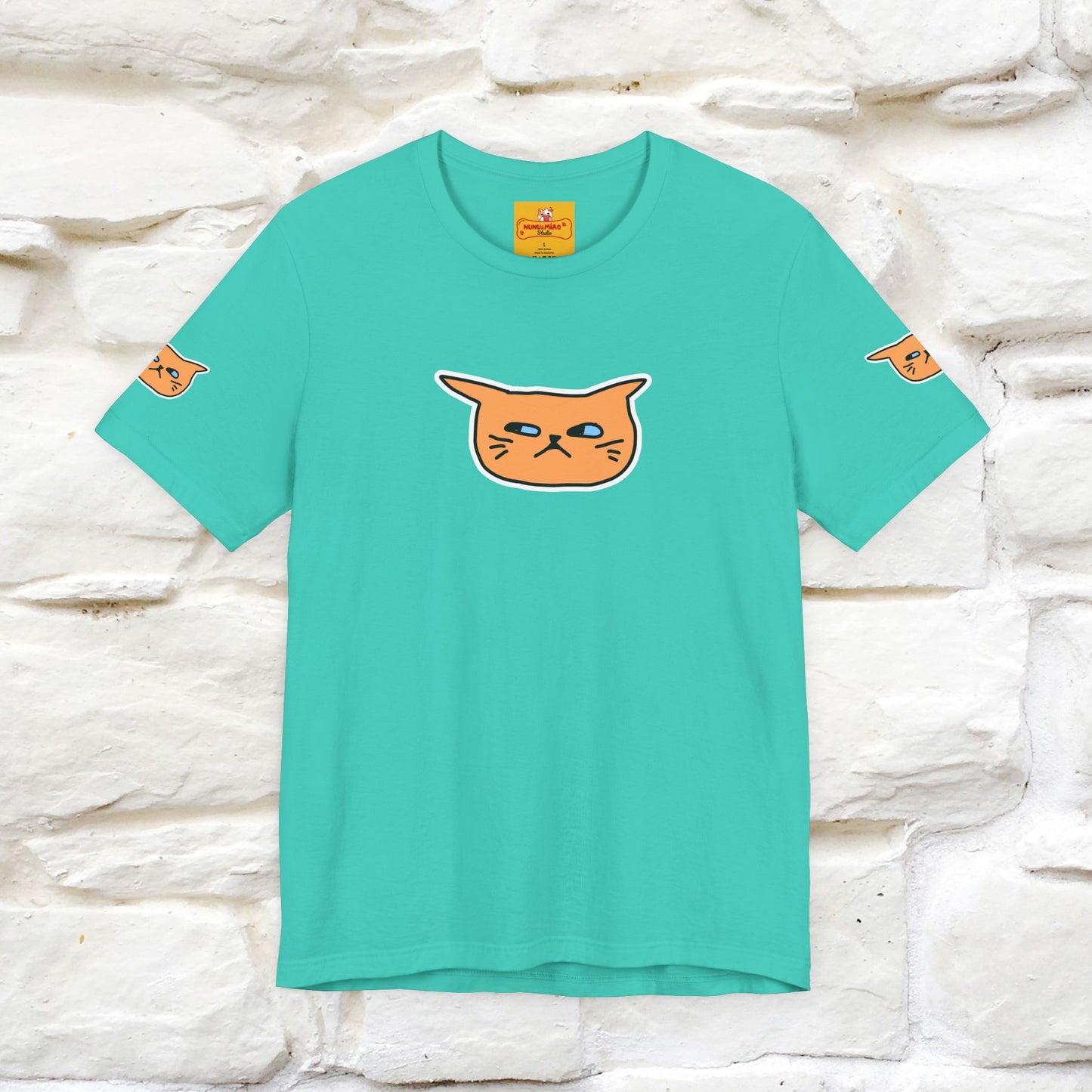 "Do something today… or tomorrow… or never." Cat T-Shirt| Front & Back Design | Nunu&Miao Studio