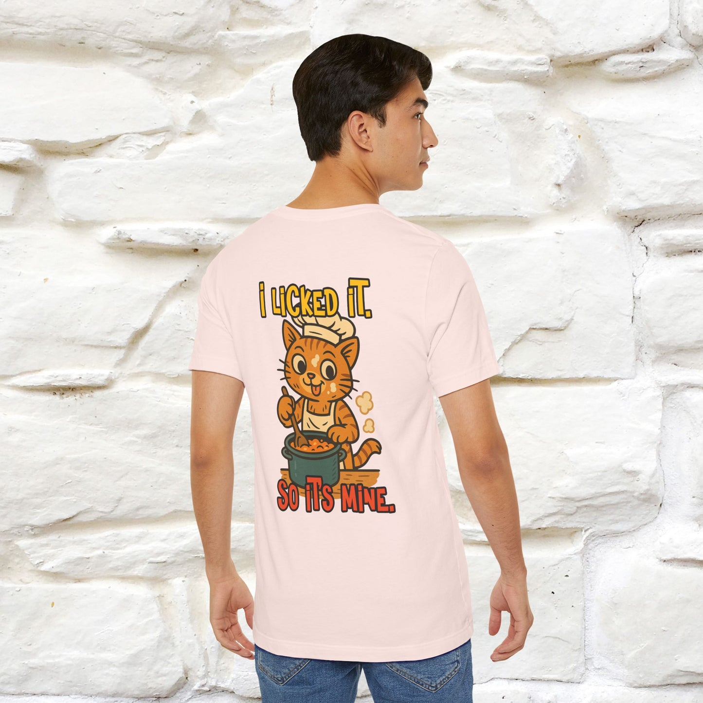 "I Licked It. It's Mine  " |Cat T-Shirt | Nunu&Miao Studio