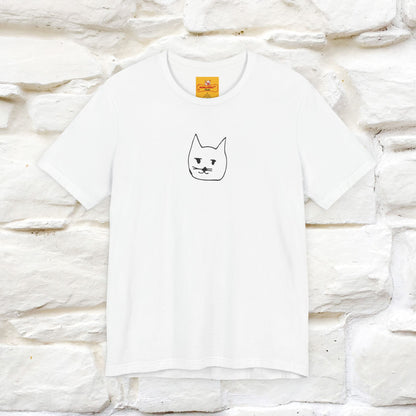 "Caos'' Cat T-Shirt Front and Back Design | Nunu&Miao Studio