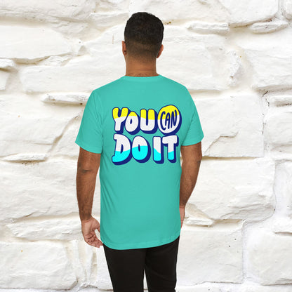 "You Can Do It'' | Front & Back Design | Nunu&Miao Studio - Nunu&Miao Studio