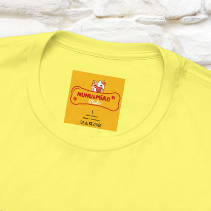 "Le grandi idee risiedono oltre i confini del comfort" T-shirt con gatto per uomo e donna | 100% cotone*