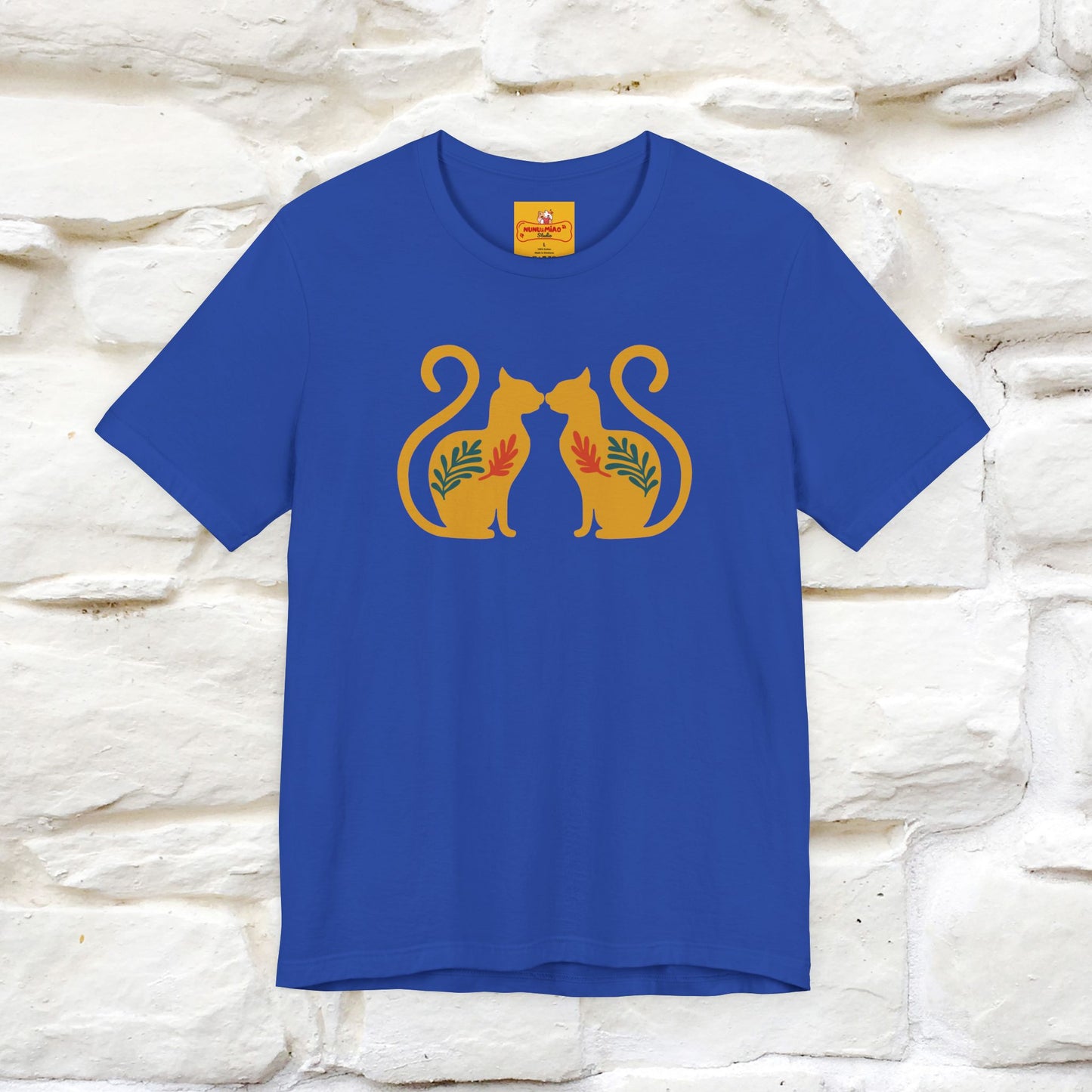 ''Power'' | Cat T-Shirt Front and Back Design | Nunu&Miao Studio