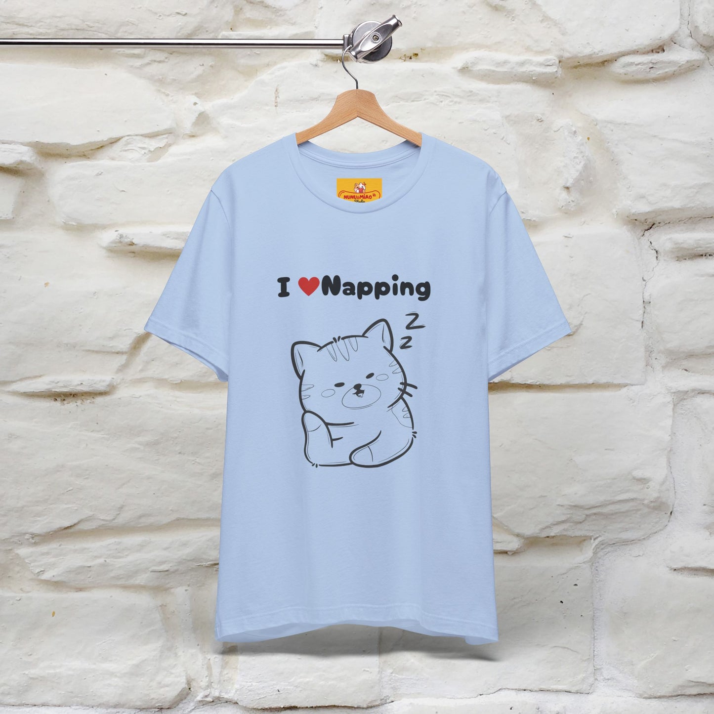 "I Love Napping" Cat T-Shirt | Nunu&Miao Studio