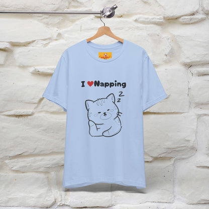 "I Love Napping" Cat T-Shirt | Nunu&Miao Studio