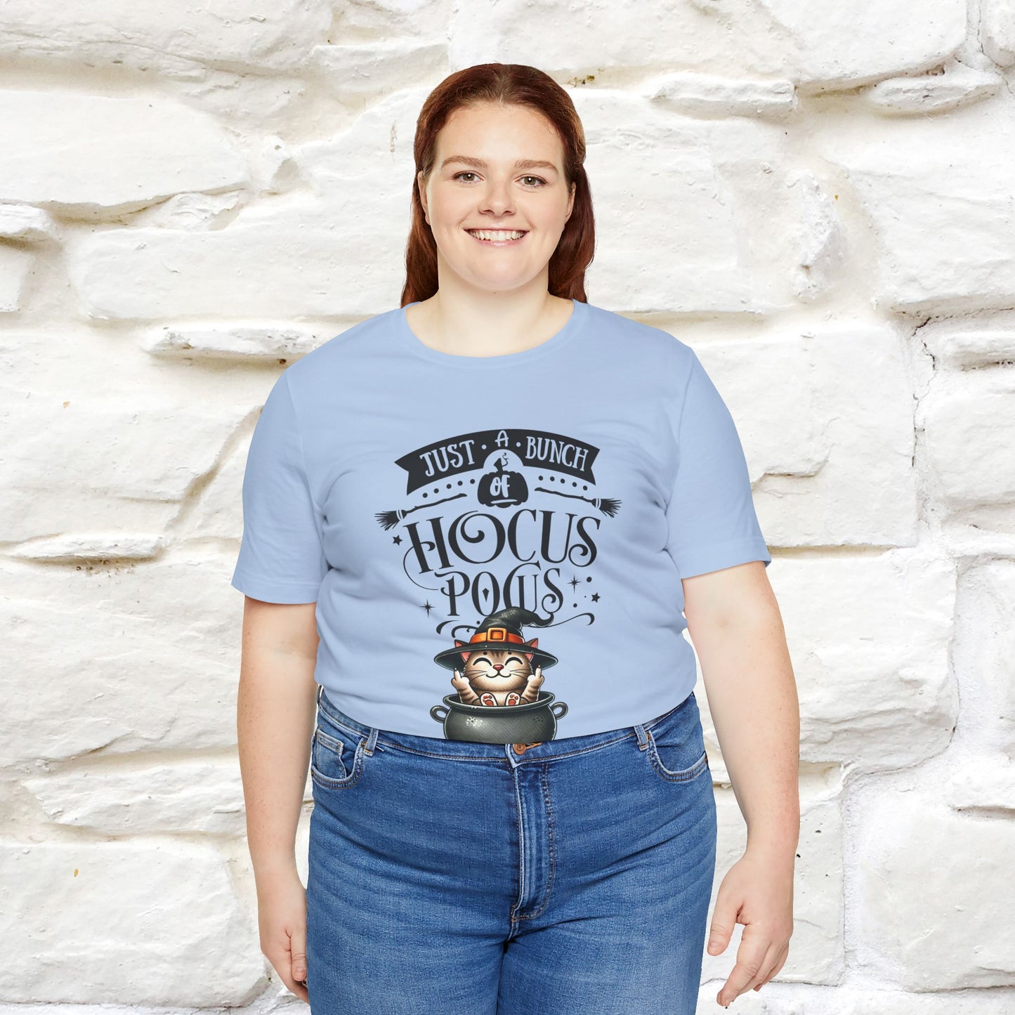 "Just A Bunch Of Hocus Pocus" Cat  T-shirt |Nunu&Miao Studio