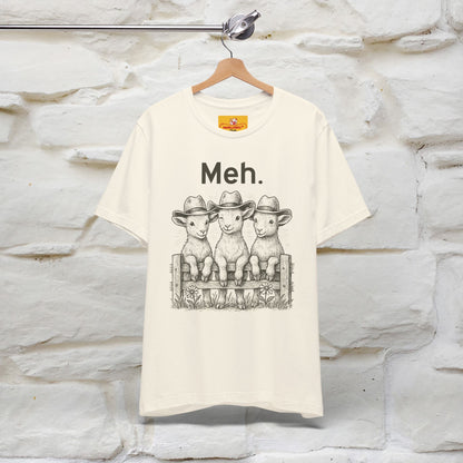 "Meh" Cute T-shirt |Nunu&Miao Studio - Nunu&Miao Studio