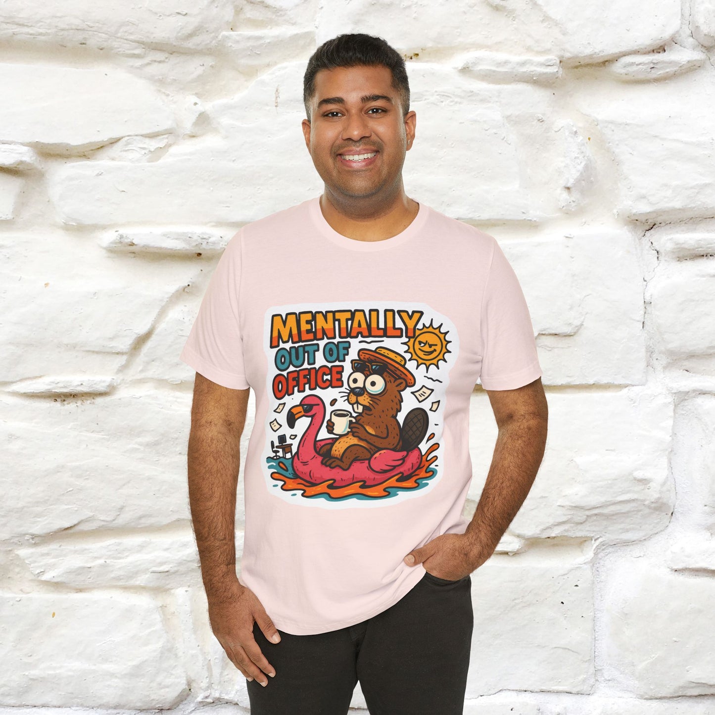 ''Mentally Out Of Office''|  Sarcastic Cat T-Shirt | Nunu&Miao Studio