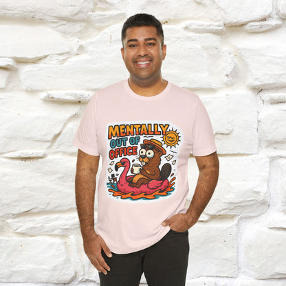 ''Mentally Out Of Office''|  Sarcastic Cat T-Shirt | Nunu&Miao Studio