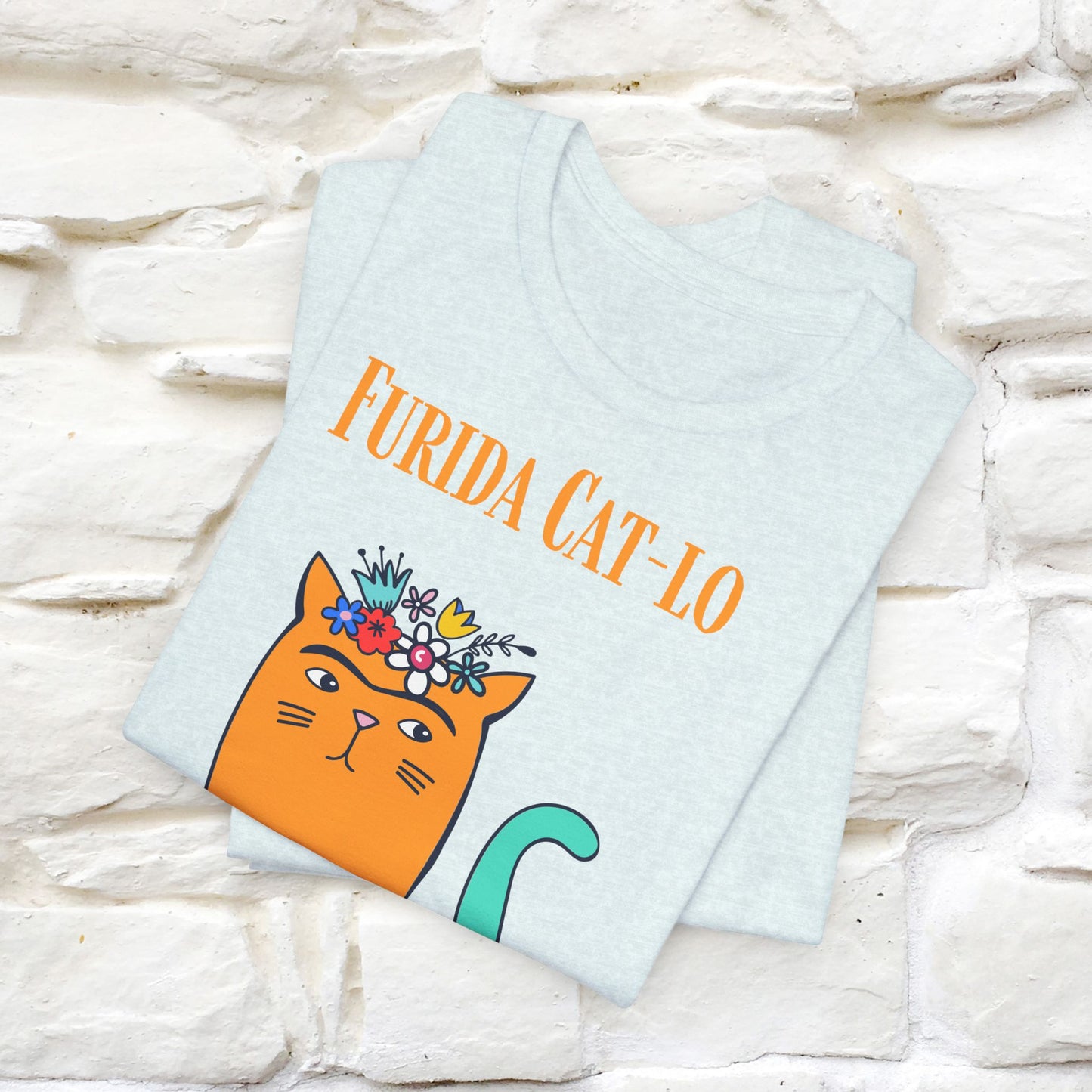 "Furida Cat-Lo'' Cat T-Shirt for Men & Women | 100% Cotton*🐾