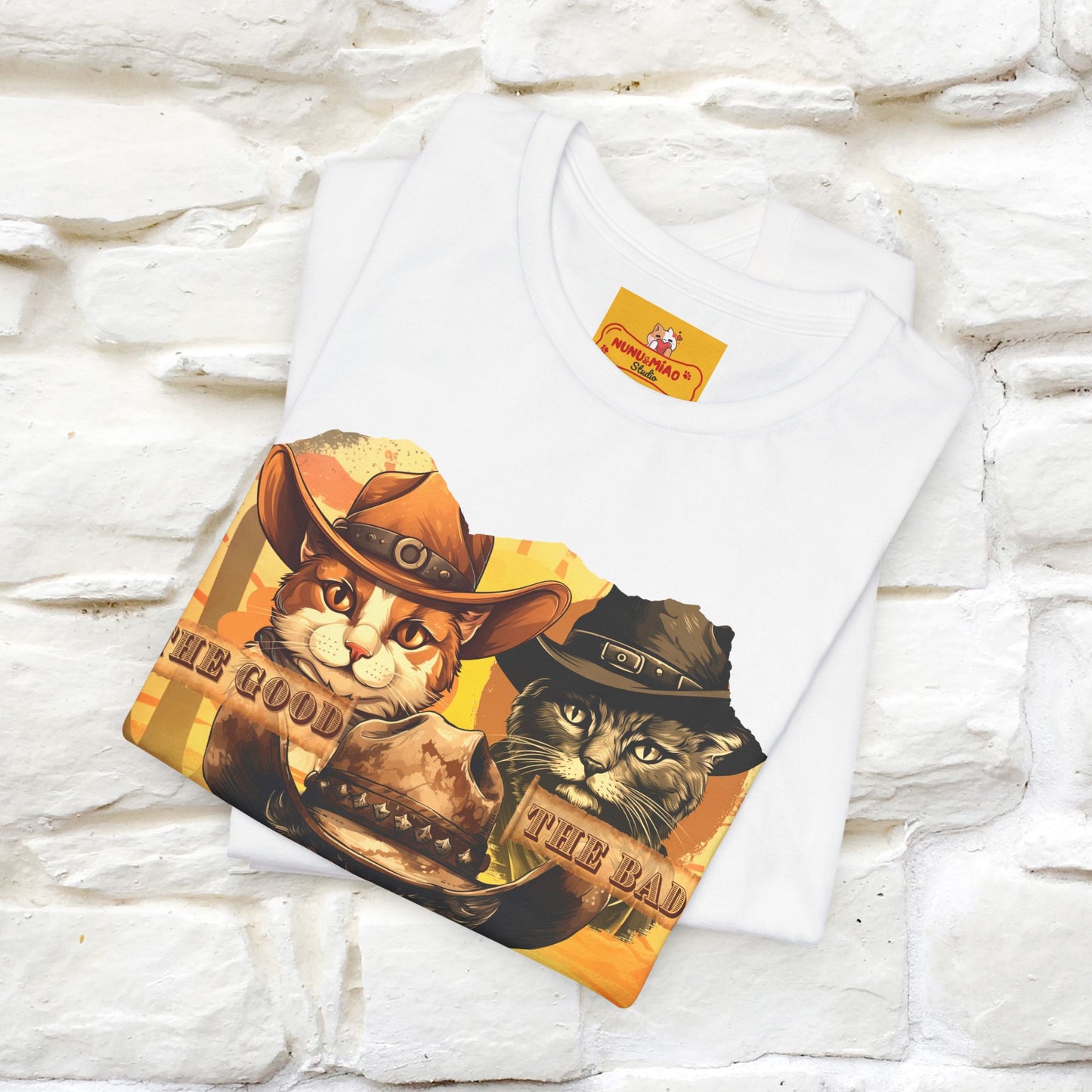 ''The Good, the Bad, and the Meow''| CatT-Shirt | Nunu&Miao Studio