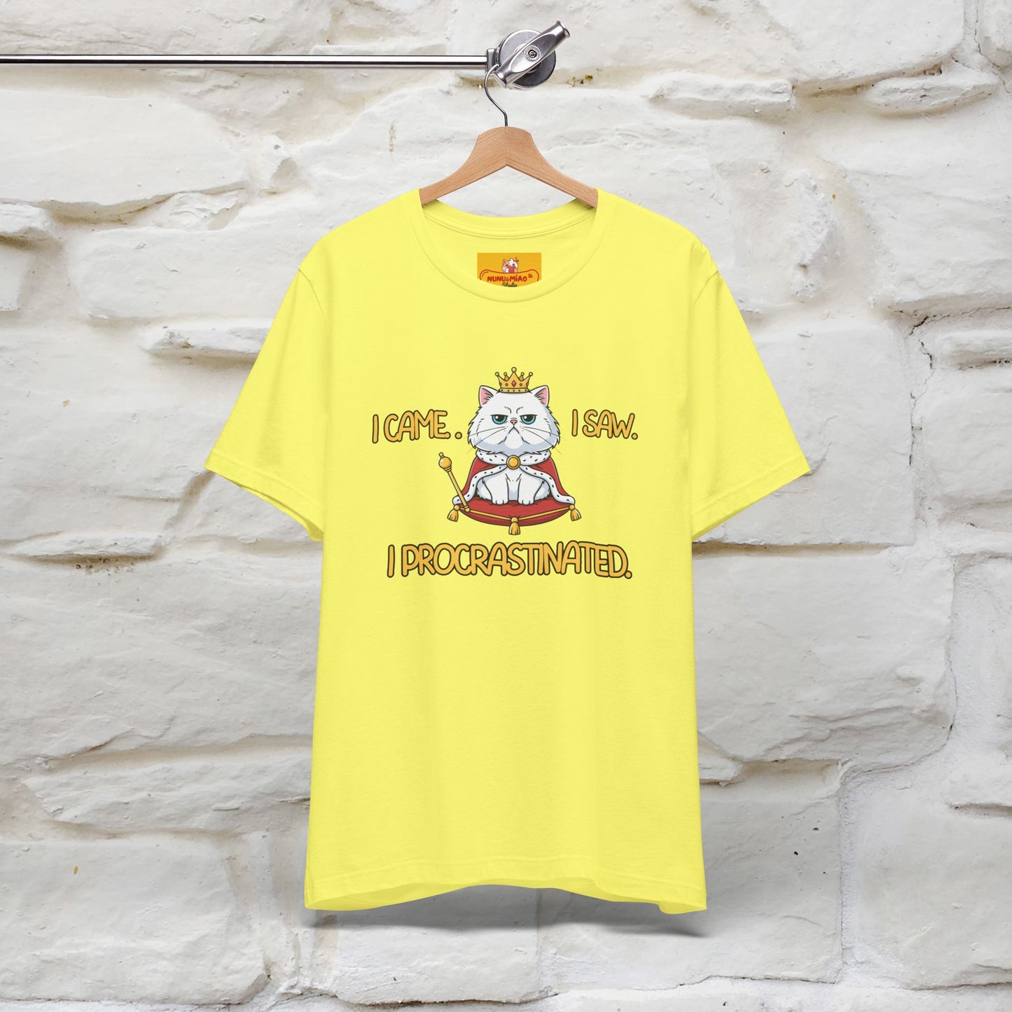 ''I came. I saw. I procrastinated.''| Funny T-Shirt | Nunu&Miao Studio